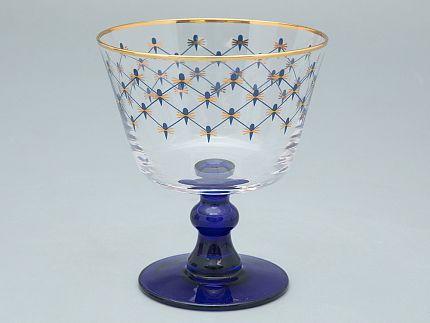 Набор (4 креманки) 380 мл Кобальтовая сетка арт. 14.11000.07