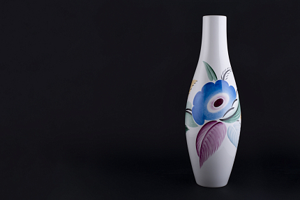 Ваза Синий Сад на форме Высокая, арт 60.13530.00.1