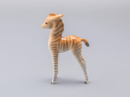 Скульптура Зебренок стоящий арт. 82.01044.00.1