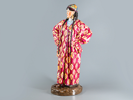 Скульптура Народности России Сартская женщина арт. 82.69848.00.1