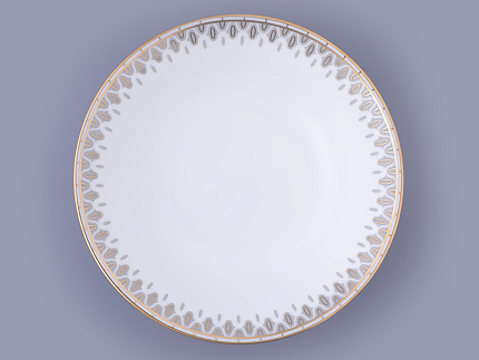 Салатник 190 мм форма Премиум рисунок Саламандра Грей арт 80.44704.00.1