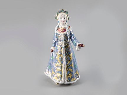 Скульптура Снегурочка-снежинка Внучка Снегурочка арт. 82.39708.00.1