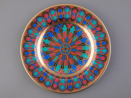 Тарелка декоративная 270 мм Европейская, в подарочной упаковке, рисунок Готическая 2 арт. 81.25624.00.1, 