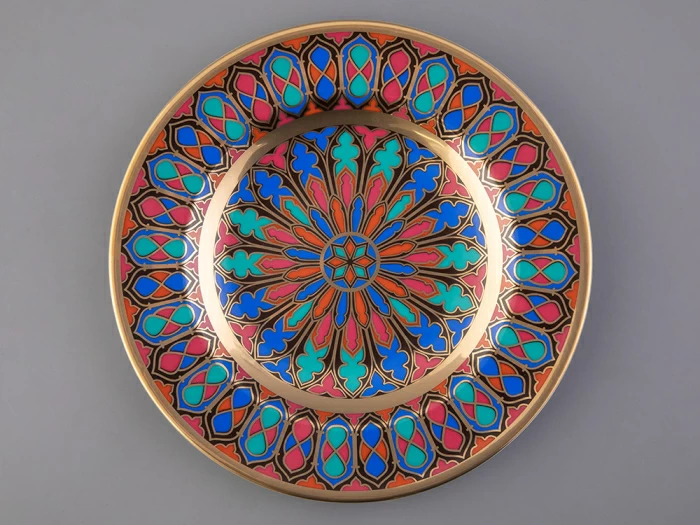 Тарелка декоративная 270 мм Европейская, в подарочной упаковке, рисунок Готическая 2 арт. 81.25624.00.1, 