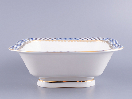 Салатник шести порционный квадратный Молодежная Кобальтовая сетка арт. 80.09899.00.1