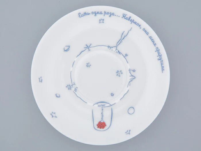 Подарочный набор форма Ландыш рисунок Маленький Принц и Роза, арт. 81.27751.00.1, 