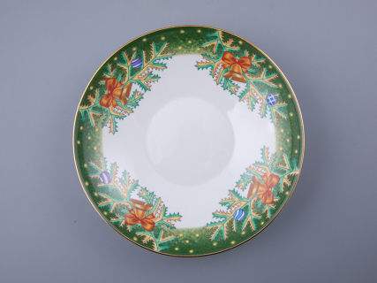 Сухарница, 210 мм, форма Утро, рисунок Морозный январь, арт. 80.04754.00.1, 