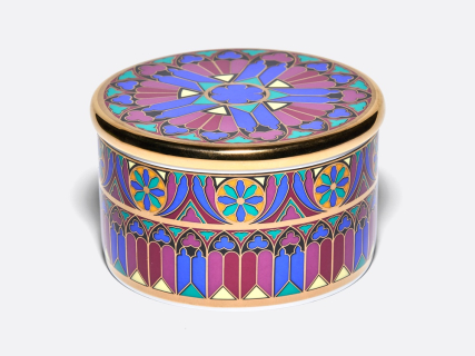 Шкатулка в подарочной упаковке, форма Идиллия, рисунок Готический 7, арт. 81.34170.00.1, 