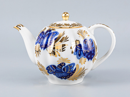 Сервиз чайный форма Тюльпан рисунок Золотой сад, 6 персон 20 предметов, арт. 81.10736.04.1, 