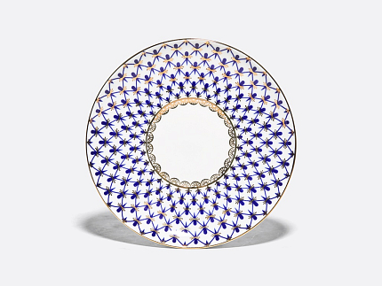 Чашка с блюдцем кофейная 165 мл.,  форма Майская,  рисунок Кобальтовая сетка арт. 81.14574.00.1