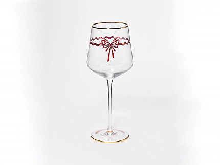 Набор из 2-х бокалов для вина 470 мл, в подарочной упаковке, рисунок Календа, арт 14.11461.07