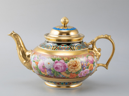 Сервиз чайный 14 предметов на 6 персон, форма Александр |||, рисунок Цветы Александрии, арт 81.31049.00.1, 