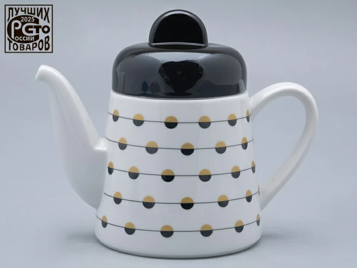 Чайник форма Колокол рисунок Балтийский берег 1, арт. 80.45185.00.1, 