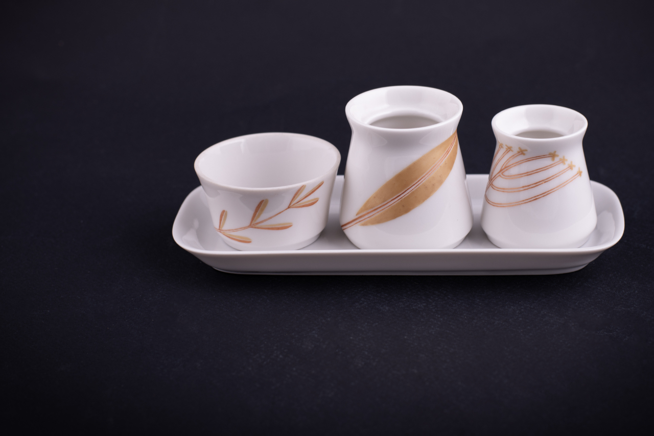 Набор для специй на форме Молодежная, рисунок Сентябрь, арт 70.01996.00.1, 