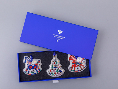 Подарочный набор Елочные игрушки Елки Иголки 3 шт, арт 81.34339.00.1