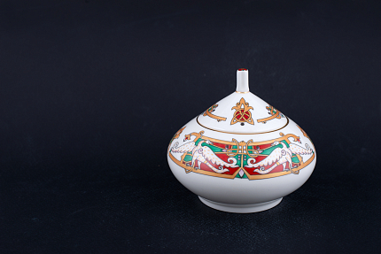 Чайный сервиз Сказочные птицы на форме Купольная, арт 61.20826.00.5