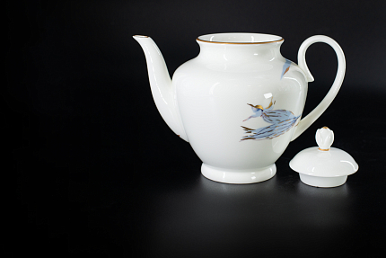 Чайник заварочный Любимые цветы модерна на форме Весенняя, арт 60.14788.00.1