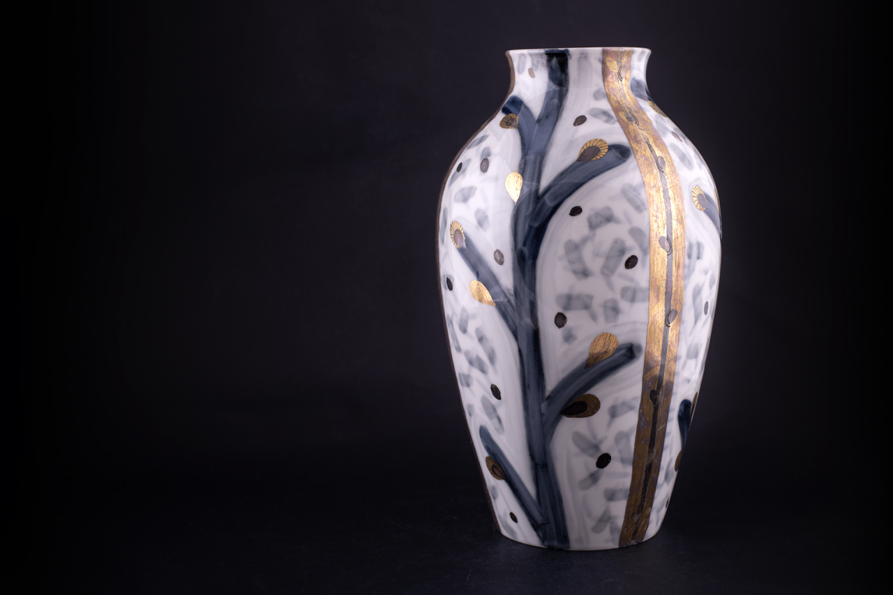 Ваза Вербная на форме Ламповая, арт 60.04646.00.1, 