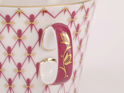 Сервиз чайный форма Молодежная рисунок Сетка-Блюз 2, 6 персон 20 предметов арт. 81.24872.00.1