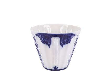 Чашка с блюдцем чайная форма Лучистая рисунок Флер, арт. 81.28663.00.1, 