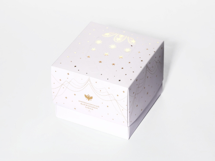 Елочная игрушка в подарочной упаковке форма Шишка рисунок Рождество, арт 81.33933.00.1, 