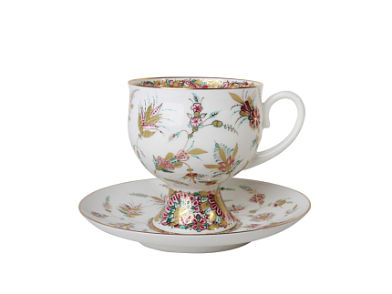 Сервиз кофейный форма Классическая 2 рисунок Золотые ветви, 6 персон 20 предметов, арт. 81.13869.00.1