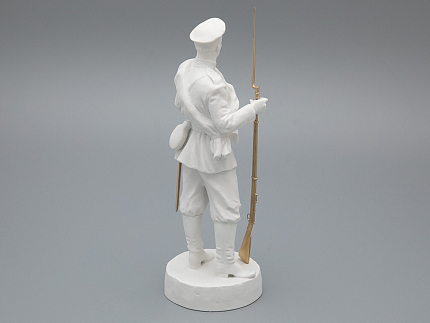 Скульптура Рядовой эпохи Александра III, в подарочной упаковке, рисунок Белый бисквит, арт 81.33430.00.1
