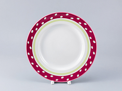 Тарелка мелкая 240 форма Плоская рисунок Весенний бриз , арт. 80.98408.00.1