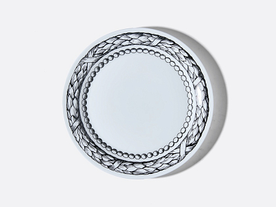 Тарелка плоская 200 мм форма Юлиана рисунок Сысоев. Волшебный сад III арт. 80.44103.00.1