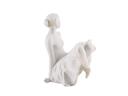 Скульптура форма В пуантах, бисквит, рисунок Антракт, арт. 82.98970.00.1, 