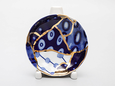 Розетка для варенья форма Тюльпан рисунок Байкал 2, арт. 80.37275.00.1