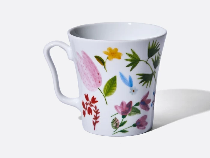 Бокал с блюдцем форма Ленинградский рисунок Primavera (Примавера), арт. 81.34502.00.1, 