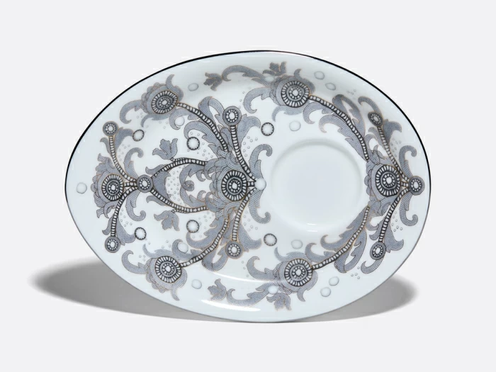 Чашка с блюдцем 225 мл в подарочной упаковке, форма Модерн, рисунок Жемчужный арт 81.10805.00.1, 