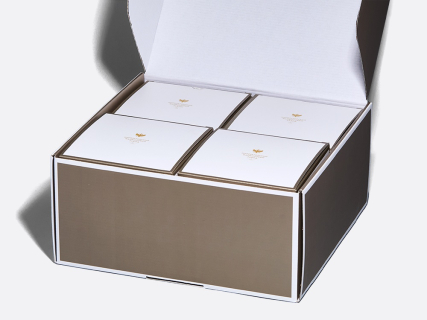 Сервиз чайный на 4 персоны 10 предметов в подарочной упаковке, форма Идиллия, рисунок Жемчужная сетка, арт. 81.34970.00.1, 