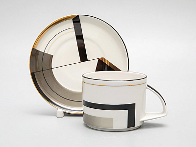 Сервиз чайный форма Баланс рисунок Проект, 6 персон 14 предметов арт. 81.28760.00.1