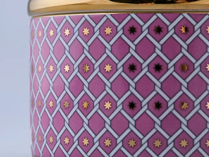 Шкатулка Идиллия рисунок Астра 2, в подарочной упаковке, арт 81.32376.00.1, 