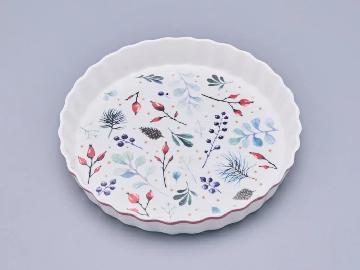 Форма для выпечки круглая, в подарочной упаковке, форма Стандартная, рисунок Календа, арт 42.00077.00.1, 