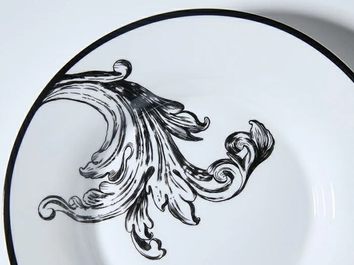 Тарелка глубокая 186 мм, в подарочной упаковке, форма Юлиана, рисунок Волшебный сад X, арт. 81.34187.00.1, 