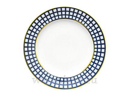 Тарелка Плоская Кобальтовая клетка 240 мм арт. 80.04054.00.1