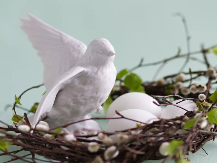 Скульптура Пуночка Белый арт. 82.79387.00.1, 