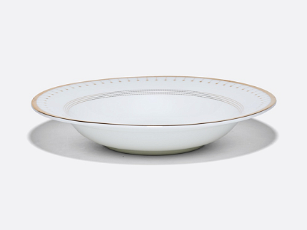 Тарелка глубокая 235 мм форма Стандартная 2 рисунок Азур золотой арт. 80.93400.00.1