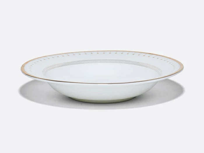 Тарелка глубокая 235 мм форма Стандартная 2 рисунок Азур золотой арт. 80.93400.00.1, 