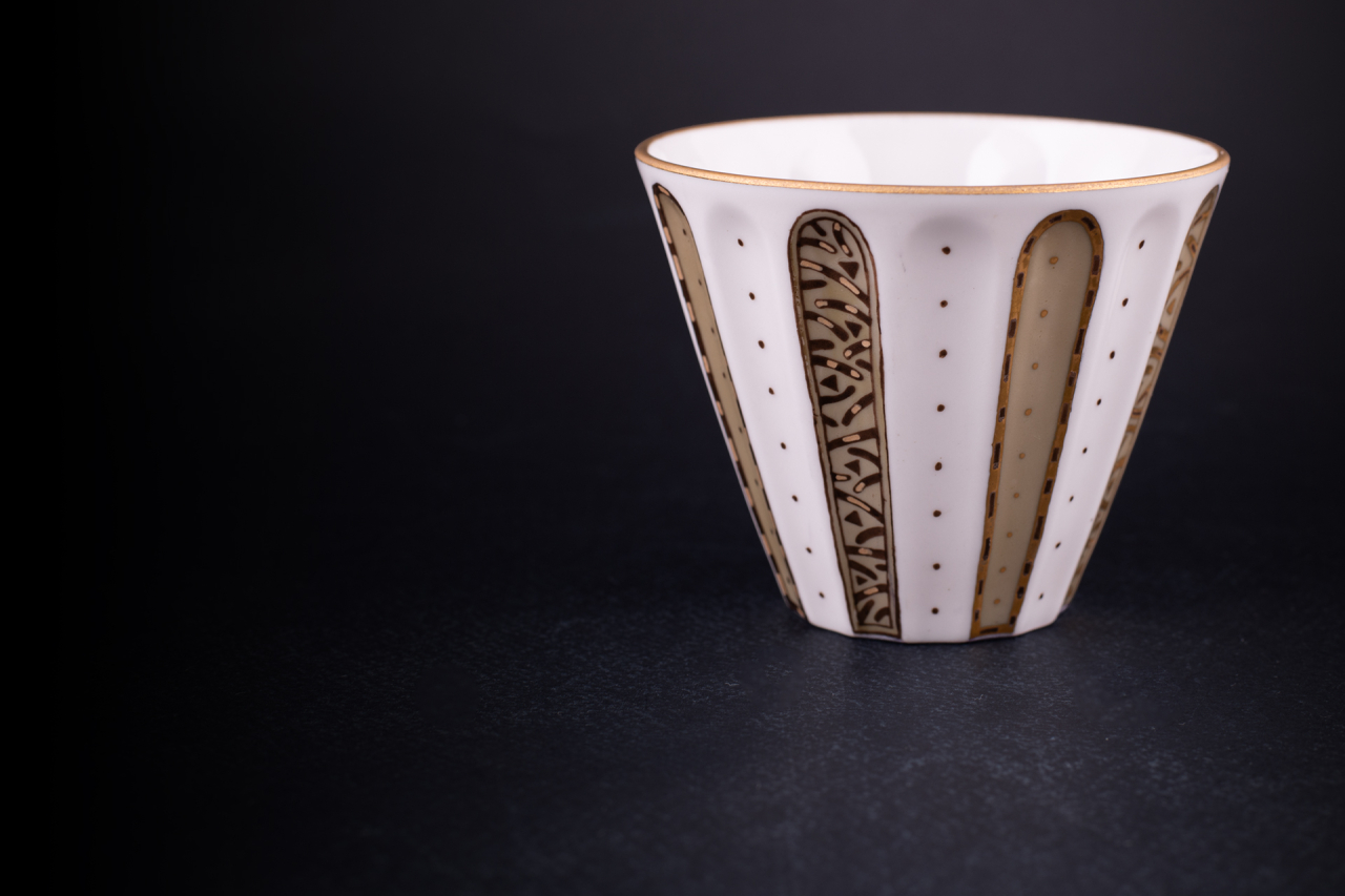 Чашка с блюдцем Дюймовочка, форма Лучистая, арт 70.02740.00.1, 