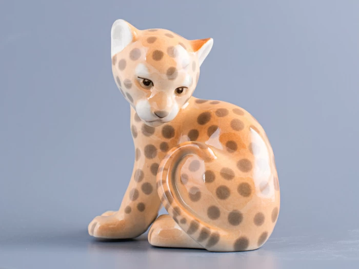 Скульптура Маленький леопард арт. 82.01060.00.1, 