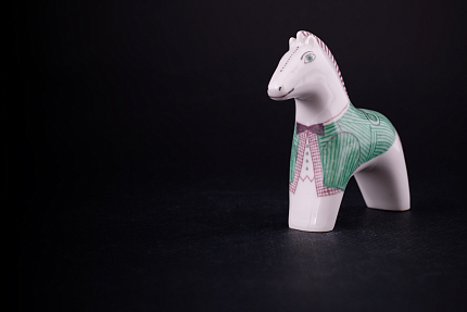 Скульптура Лошадь, Конь в пальто арт 62.07254.00.1
