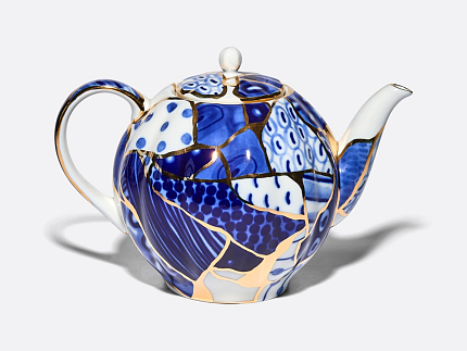 Чайник доливной форма Тюльпан рисунок Байкал, арт. 80.37281.00.1