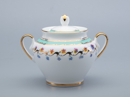 Сервиз чайный форма Весенняя 2 рисунок Улыбка флоры,  6 персон 20 предметов, арт. 81.30750.00.1, 