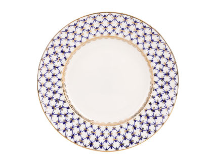 Трехпредметный комплект чайный форма Волна рисунок Кобальтовая сетка 155 мл арт. 81.15669.00.1, 