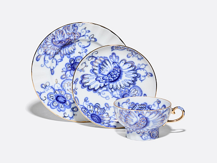 Сервиз чайный Шатровая Поющий сад, 6 персон 22 предмета, арт. 81.13874.00.1