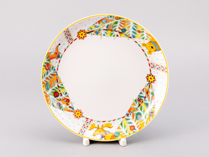 Подарочный набор трехпредметный комплект форма Карат рисунок Лесной праздник арт. 81.30217.00.1, 